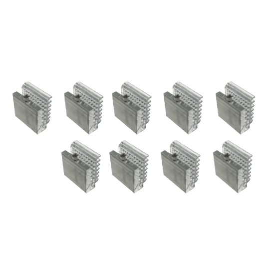 DRY GLAZE BASE SHOE BLOCK (9PCS)(CBSACC04)