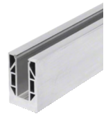 120 in HEAVY DUTY SQUARE WET GLAZE BASE SHOE FOR 1/2 in GLASS (CBSAH120)