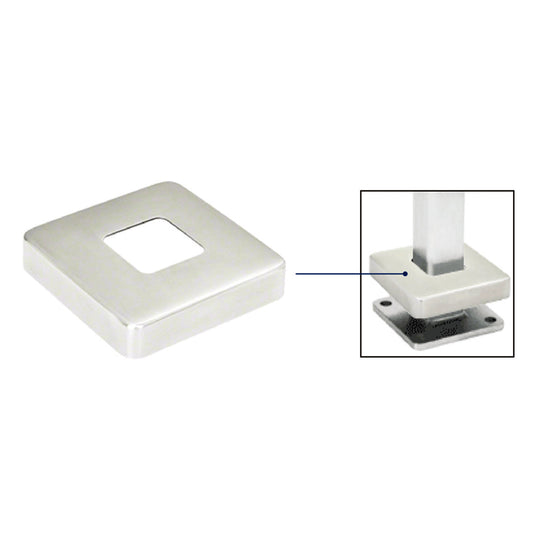 COMMERCIAL - SQUARE POST FLANGE COVER (CRS12FG)