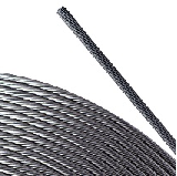M4 STEEL CABLE (PER/FT) (CWR01RP)