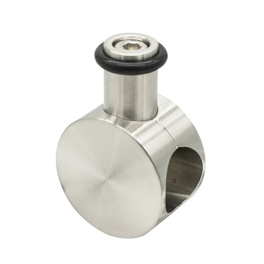 TOPE DE PUERTA - PARA BARRA DE CABECERA UKS04 DE 25 MM DE DIÁMETRO