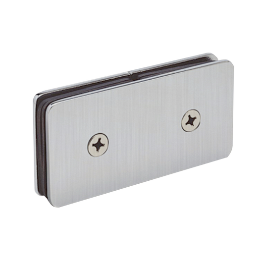 ABRAZADERA DE VIDRIO - BISELADA EN Y EN LÍNEA - 83 X 44 MM -(GCB182)