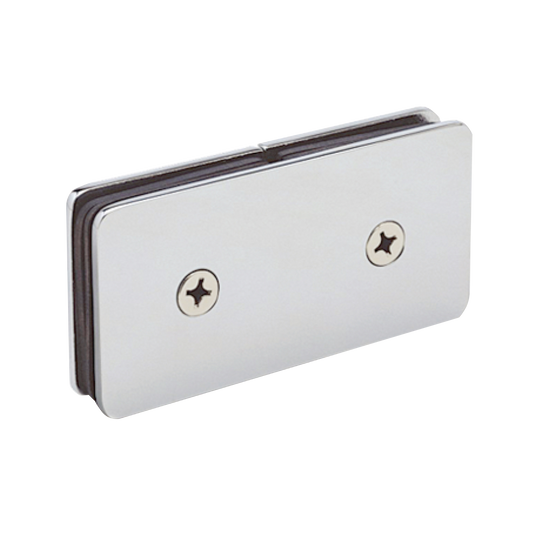 GLASS CLAMP - BEVELED Y INLINE - 83 X 44 MM -(GCB182)