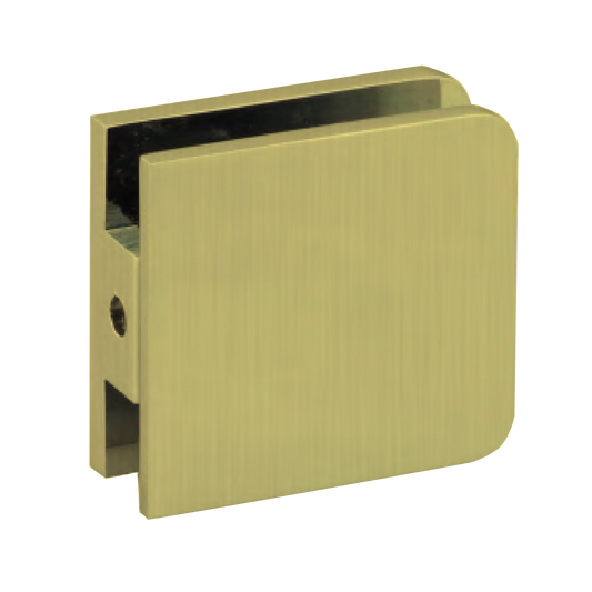 ABRAZADERA DE VIDRIO - BISELADA 51 X 51 X 4 MM - (BCU4)