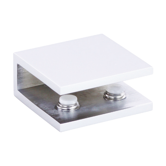 ABRAZADERA DE VIDRIO - CUADRADA SIN FRABACIÓN - 51 X 51 X 4 MM (04CSADJ)
