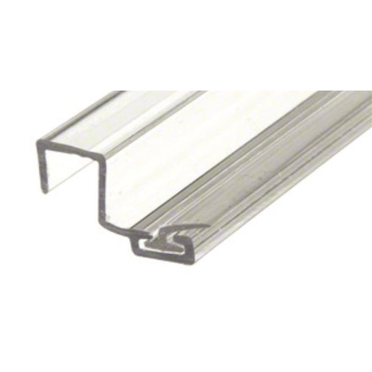 PLASTIC SEAL - SWING DOOR 90 DEGREES DOOR-TO-FIXED PANEL DOOR STRIKE JAMB
