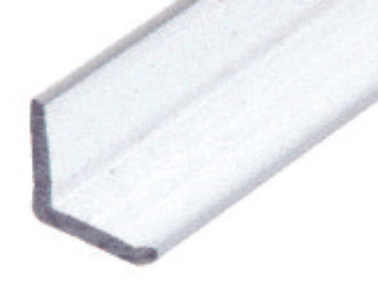 PLASTIC SEAL - SWING DOOR MULTI-PURPOSE 'L' ANGLE JAMB SEAL FOR BOTH HINGE AND STRIKE JAMBS - 84“ (PDJ-L-84)