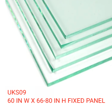 UKS09 FIXED PANEL WITH ENDURO SHIELD COATING ON BOTH SIDES
