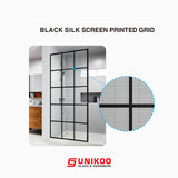 UKD06 Double Sliding Door Framed Shower Door with Enduro Shield