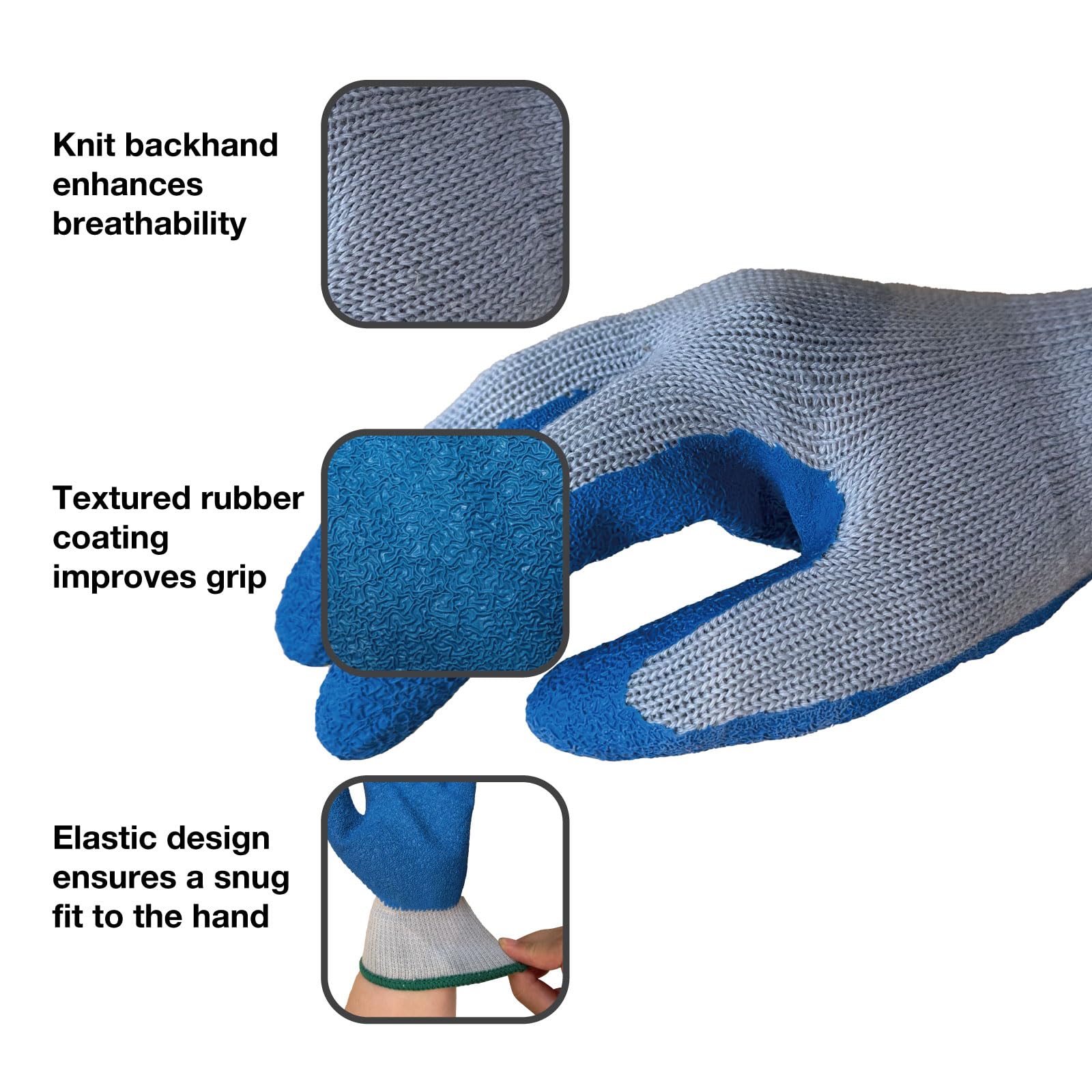 UNIKOO Special Gloves for Glass Handling, Cutting and Installation