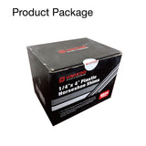 Unikoo Plastic Horseshoe Shims, High-Impact Styrene, Rust-Resistant Leveling Shims for Construction, Windows, Doors