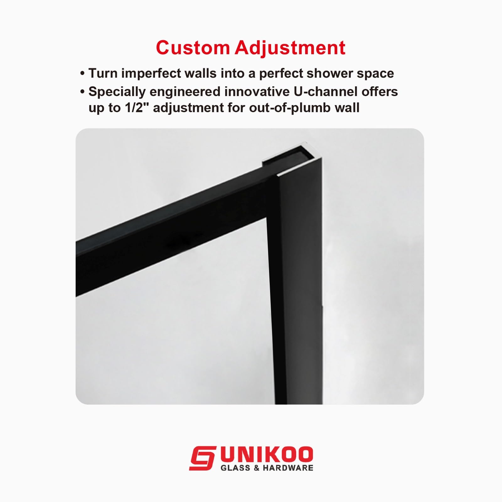 UKD06 Double Sliding Door Framed Shower Door with Enduro Shield