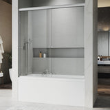 Puerta de ducha corredera doble con marco UKD07 y protección Enduro Shield