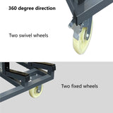 Unikoo Heavy Duty Drywall Cart, Glass Panel Dolly Handling Plywood Sheetrock Glass and Windows Service Cart
