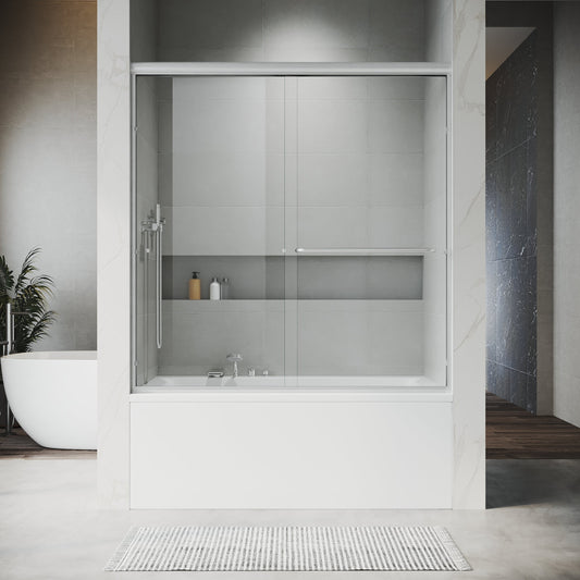 UKD07 60' x 62', DOUBLE SLIDING, 1/4' CLEAR GLASS