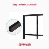 UKD06 Double Sliding Door Framed Shower Door with Enduro Shield