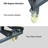 Unikoo Heavy Duty Drywall Cart, Glass Panel Dolly Handling Plywood Sheetrock Glass and Windows Service Cart