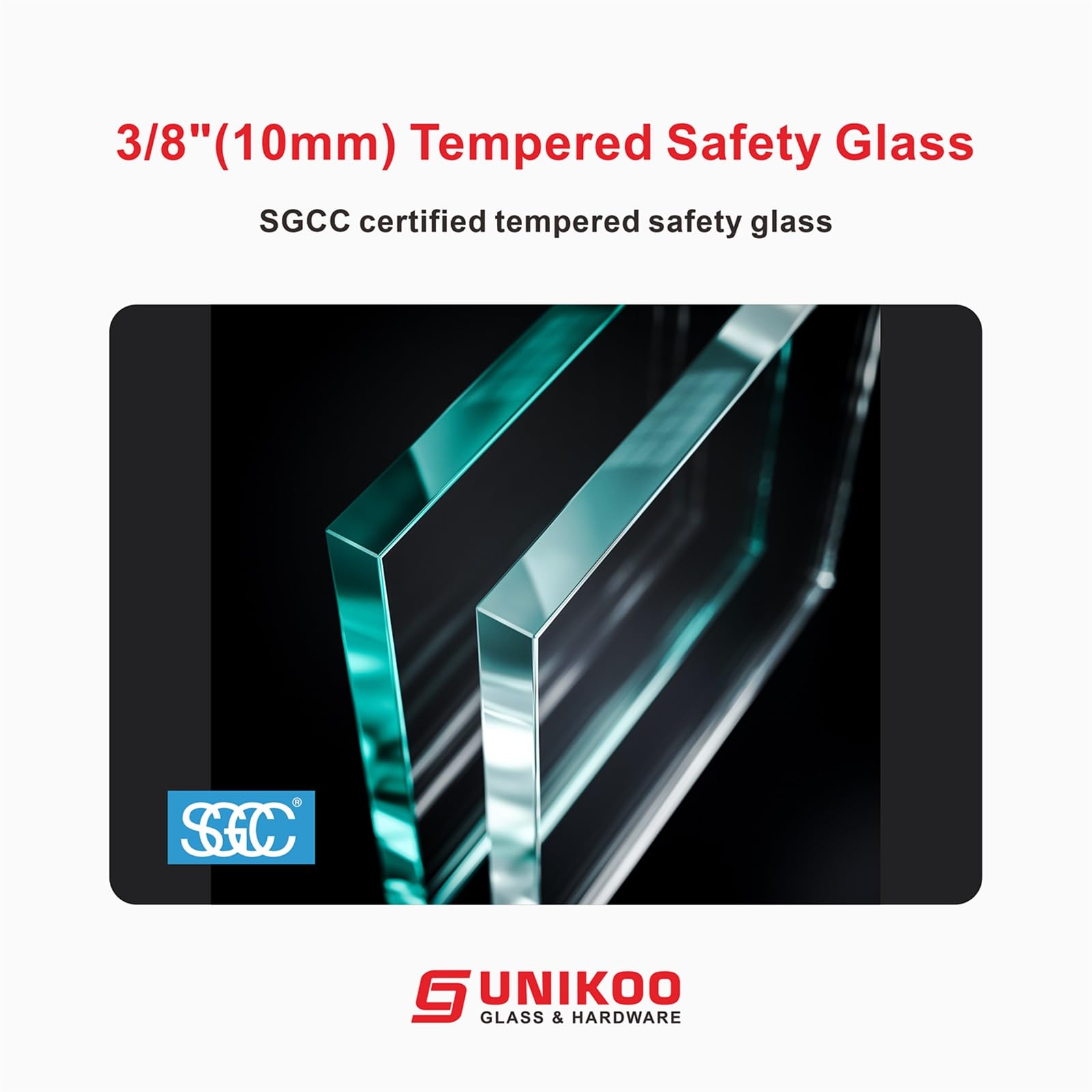 UKD06 Double Sliding Door Framed Shower Door with Enduro Shield