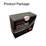 Unikoo Plastic Horseshoe Shims, High-Impact Styrene, Rust-Resistant Leveling Shims for Construction, Windows, Doors