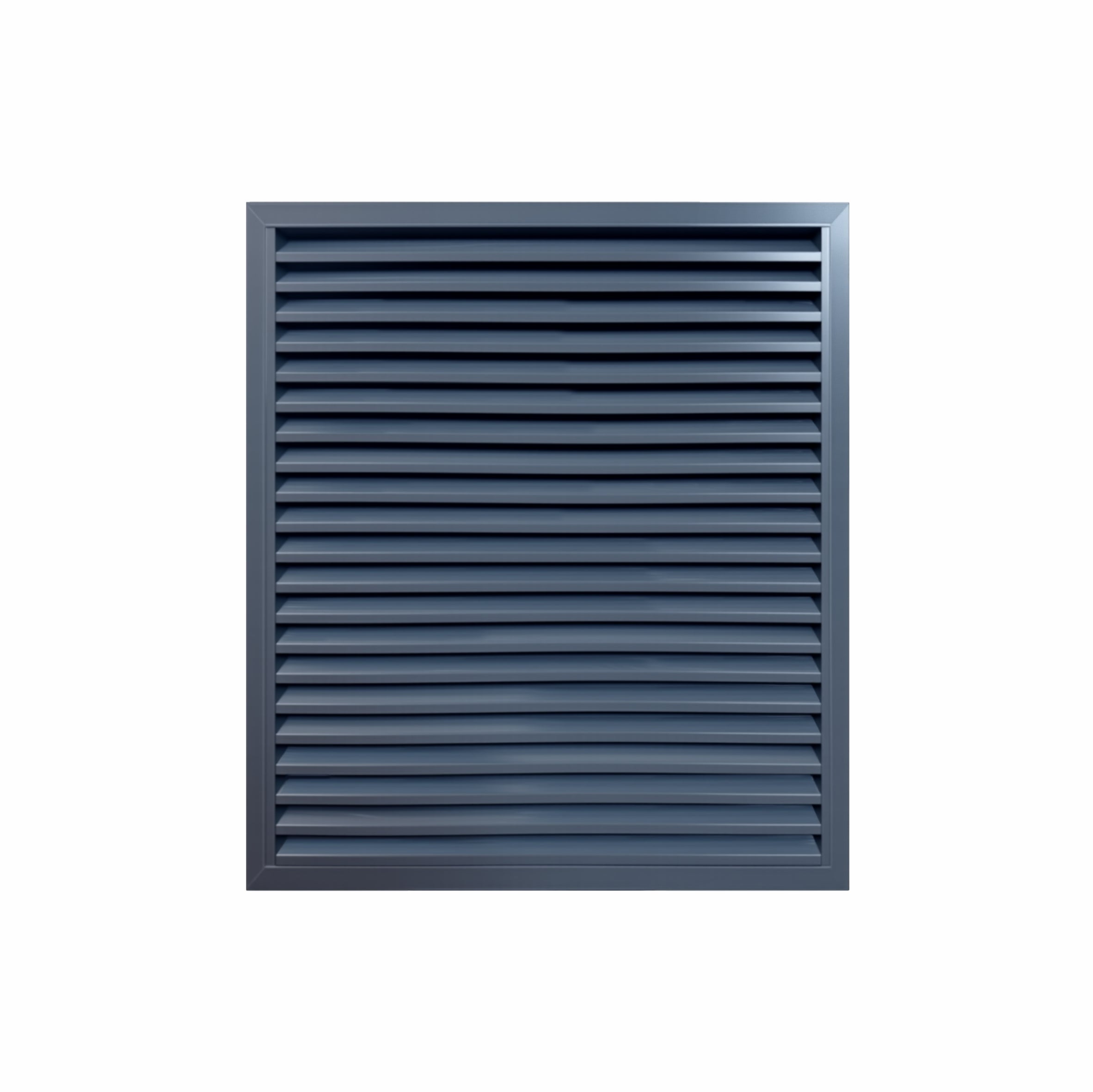 ALUMINUM ASSEMBLED LOUVER FENCE 72in X 72in