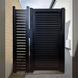 ALUMINUM LOUVER SWING GATE 48inX72in