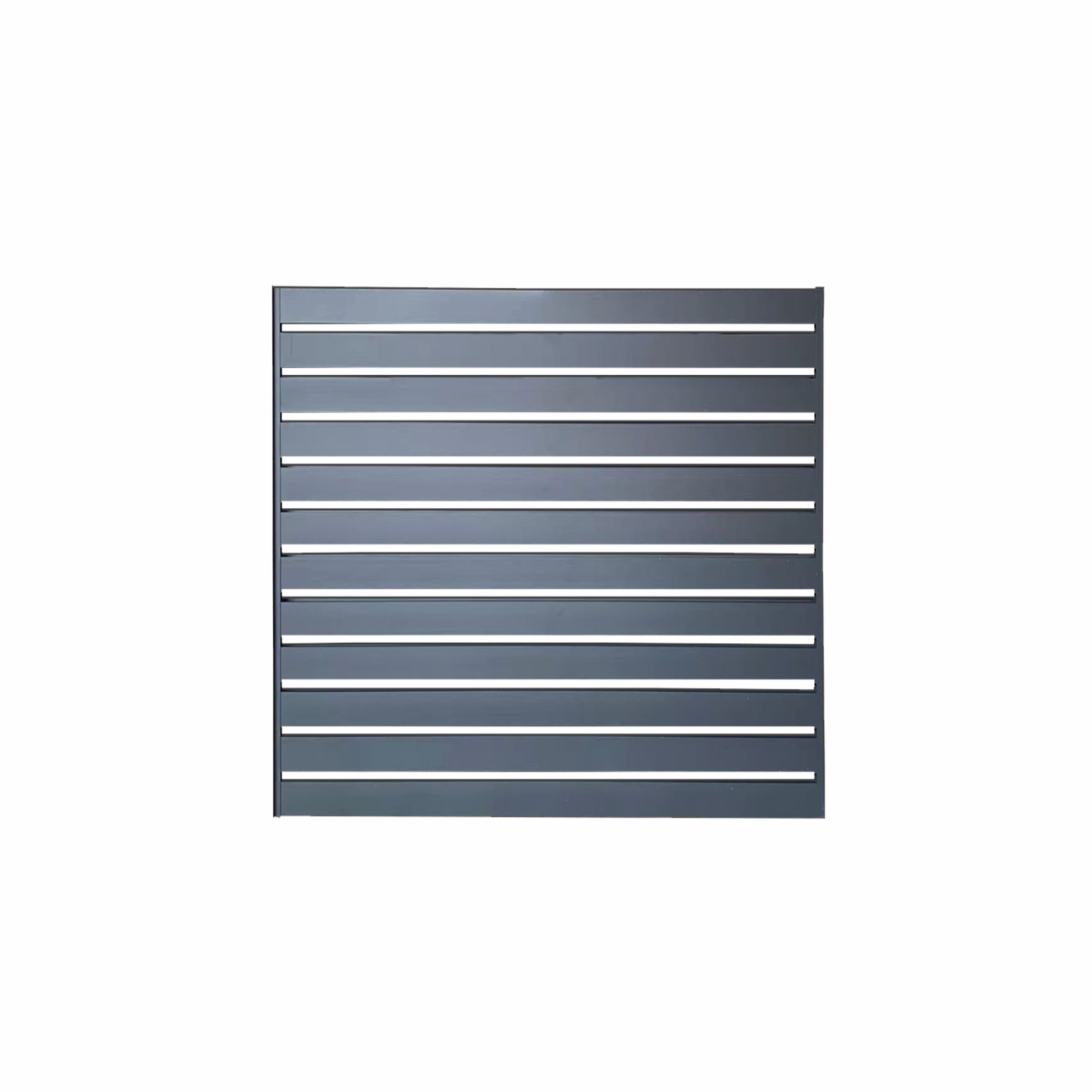 ALUMINUM ASSEMBLED SLAT FENCE 72inX72in