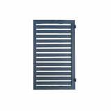 ALUMINUM SLAT SWING GATE 48inX72in