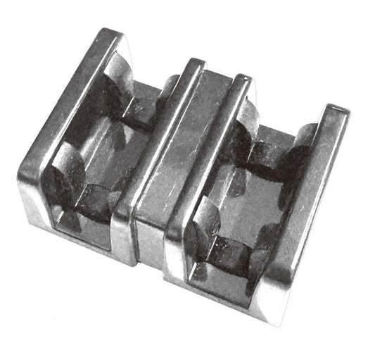 ALUMINUM RUBBER CUSHIONS, 6/BAG