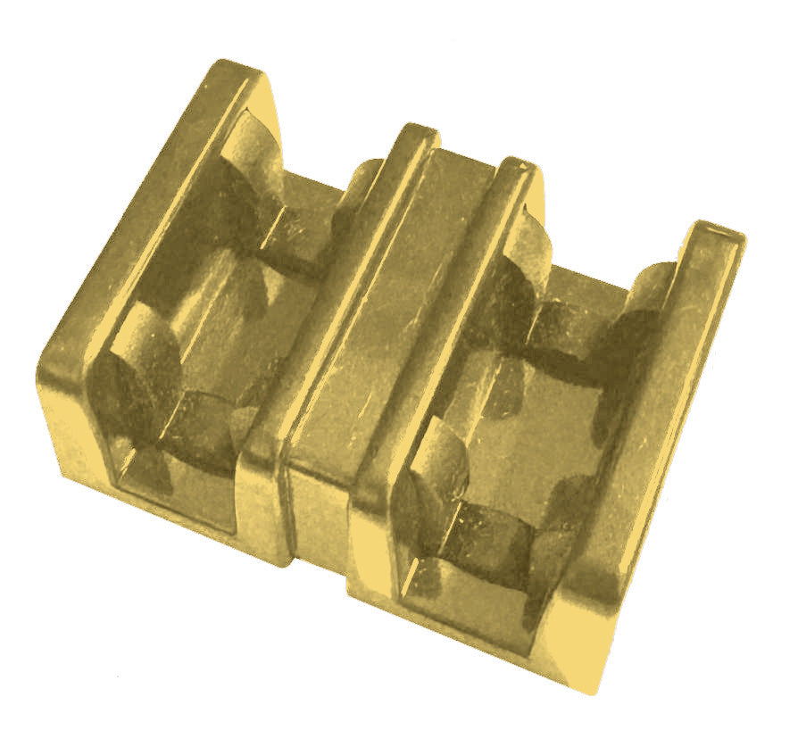 ALUMINUM RUBBER CUSHIONS, 6/BAG