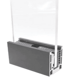 120 in ALUMINUM SQUARE BASE SHOE