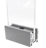 120 in ALUMINUM SQUARE BASE SHOE