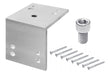 Zinc Plated Wood Mount L-Angle Kit 1/2in-13