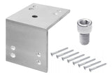 Zinc Plated Wood Mount L-Angle Kit 1/2in-13