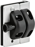 Wall Mount Gate Latch with Magnetic Lock-Brushed Nickel