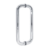 12in GLASS MOUNTED STANDARD PULL HANDLE