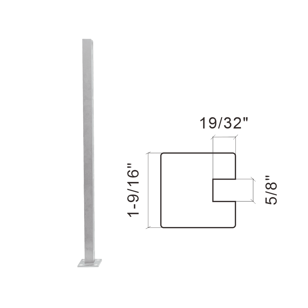 SINGLE NOTCH POST CLMAP (CNR02PT-44)