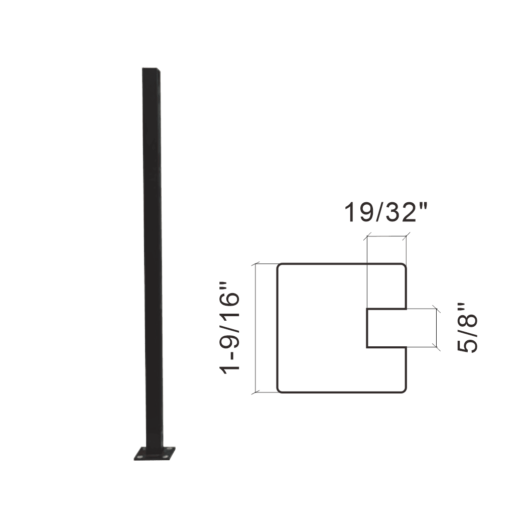 SINGLE NOTCH POST CLMAP (CNR02PT-44)