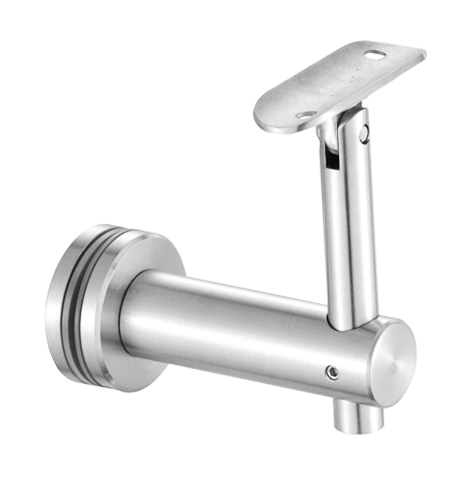 COMMERCIAL - GLASS MOUNT HANDRAIL BRACKET