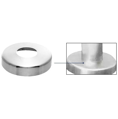 COMMERCIAL - ROUND POST FLANGE COVER (CRS11FG)