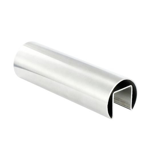 EXTRUDED CAP RAIL W/ PLASTIC INSERT FOR 1/2 in GLASS