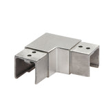 1-9/16" Square Cap Rail 90 Degree Connector