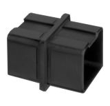 COMMERCIAL - 180 DEGREE SQUARE 2 WAY CONNECTOR