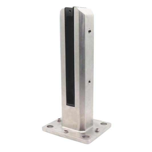 SQUARE SURFACE MOUNT POST CLAMP - 10 in