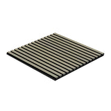 WOODEN SLAT WALL PANEL 23-5/8" H X 23-5/8"W