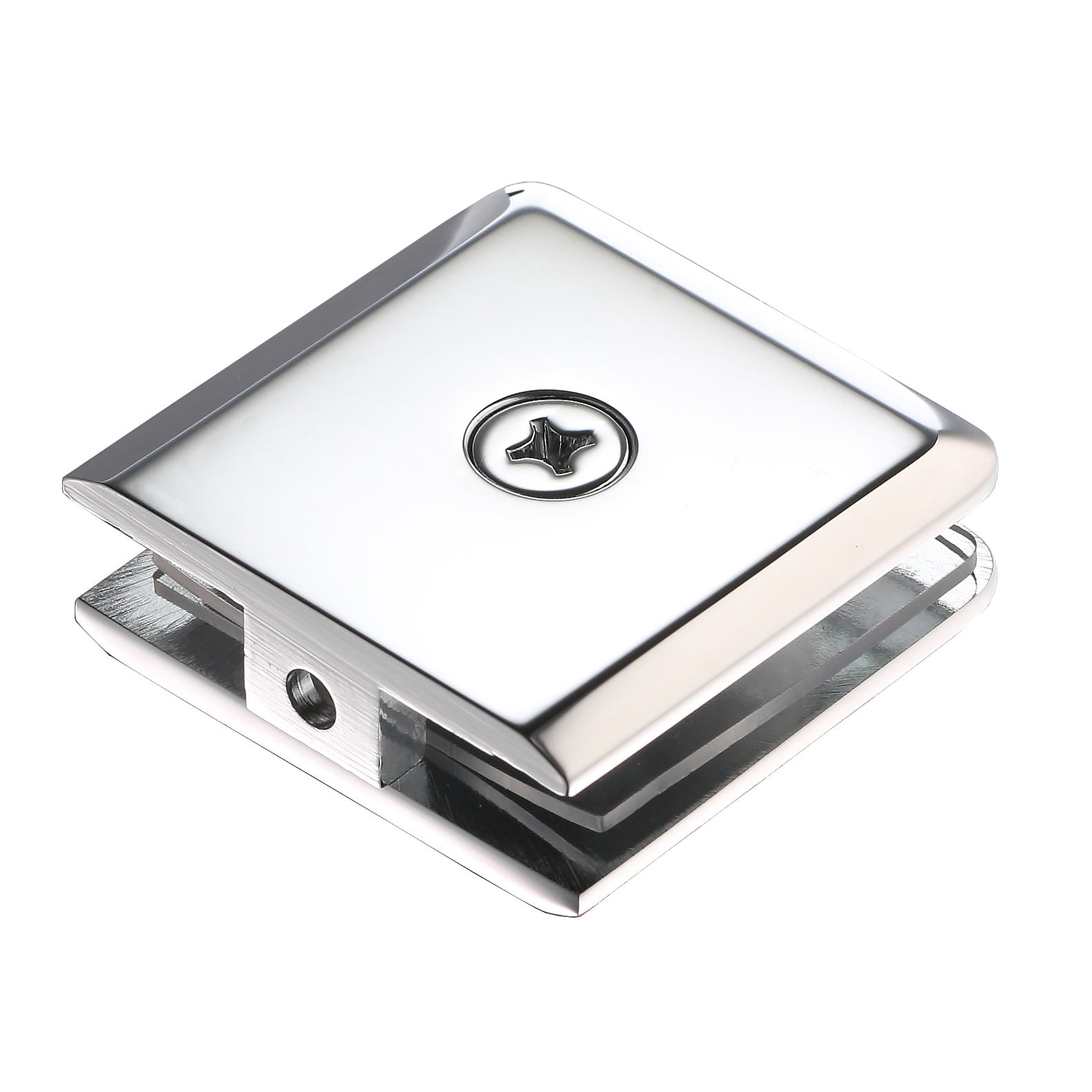 GLASS CLAMP - BEVELED 51 X 51 X 4 MM - (BCU4)