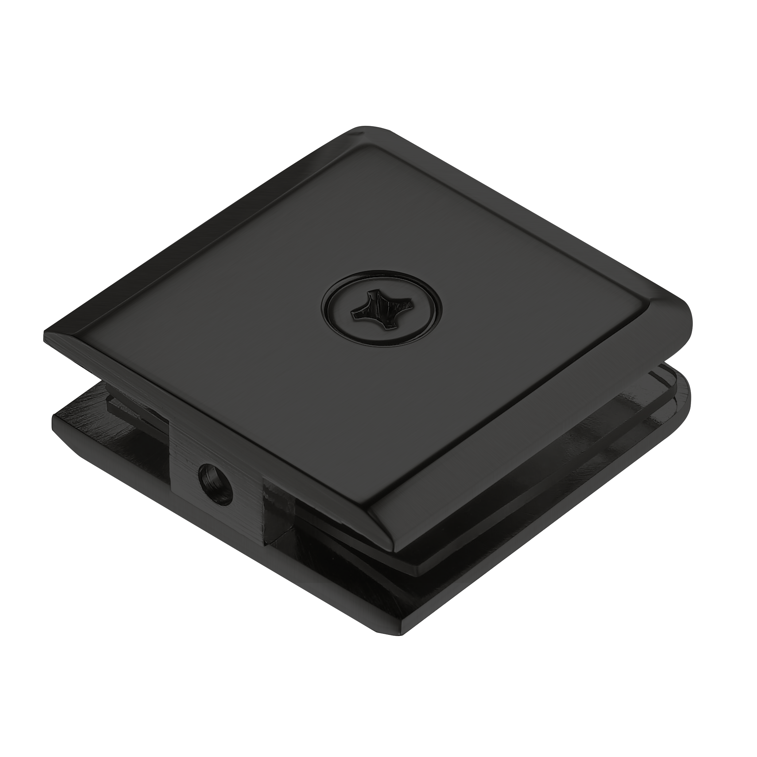 GLASS CLAMP - BEVELED 51 X 51 X 4 MM - (BCU4)