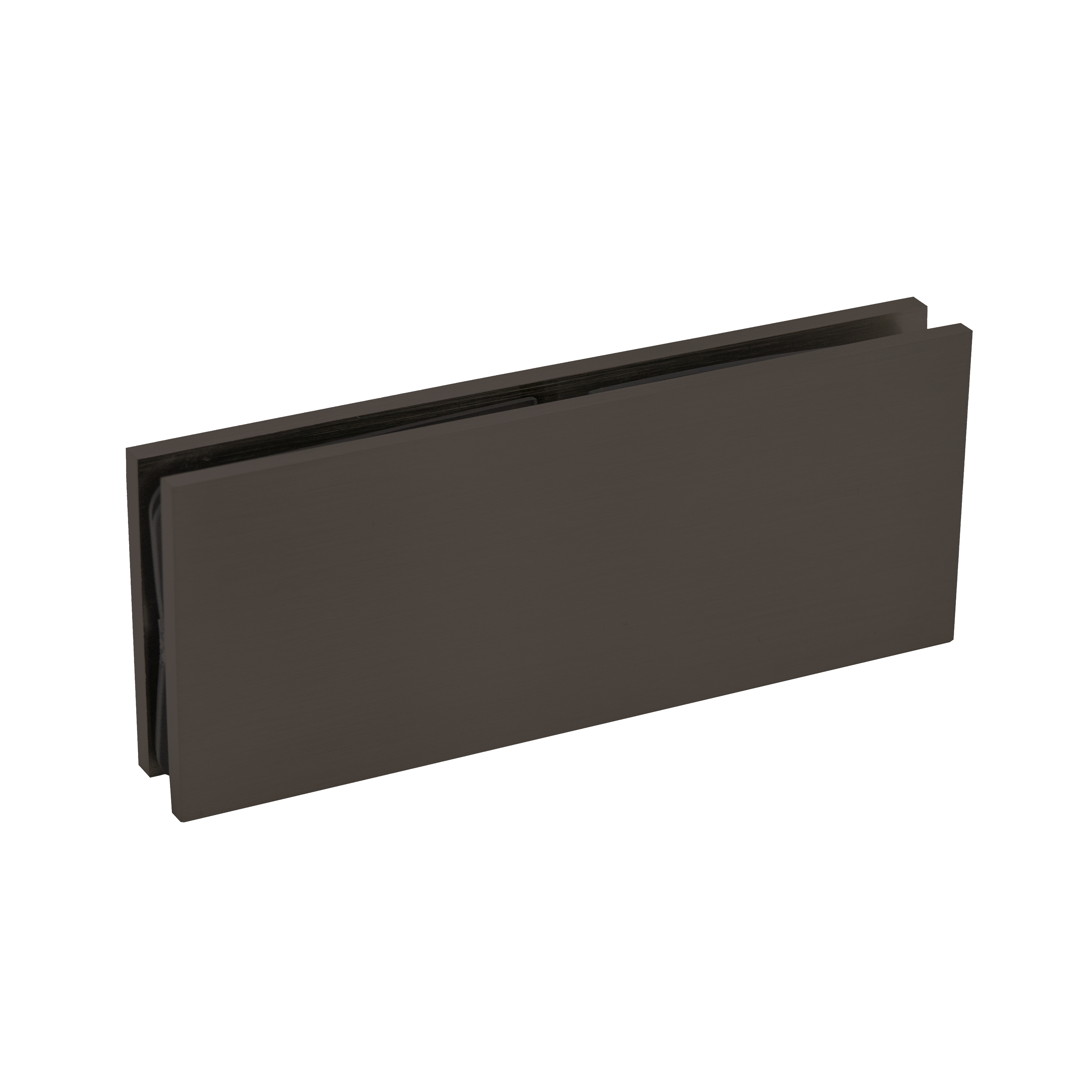 GLASS CLAMP - SQUARE 180 DEGREES - 127 X 51 MM - (SGC180)