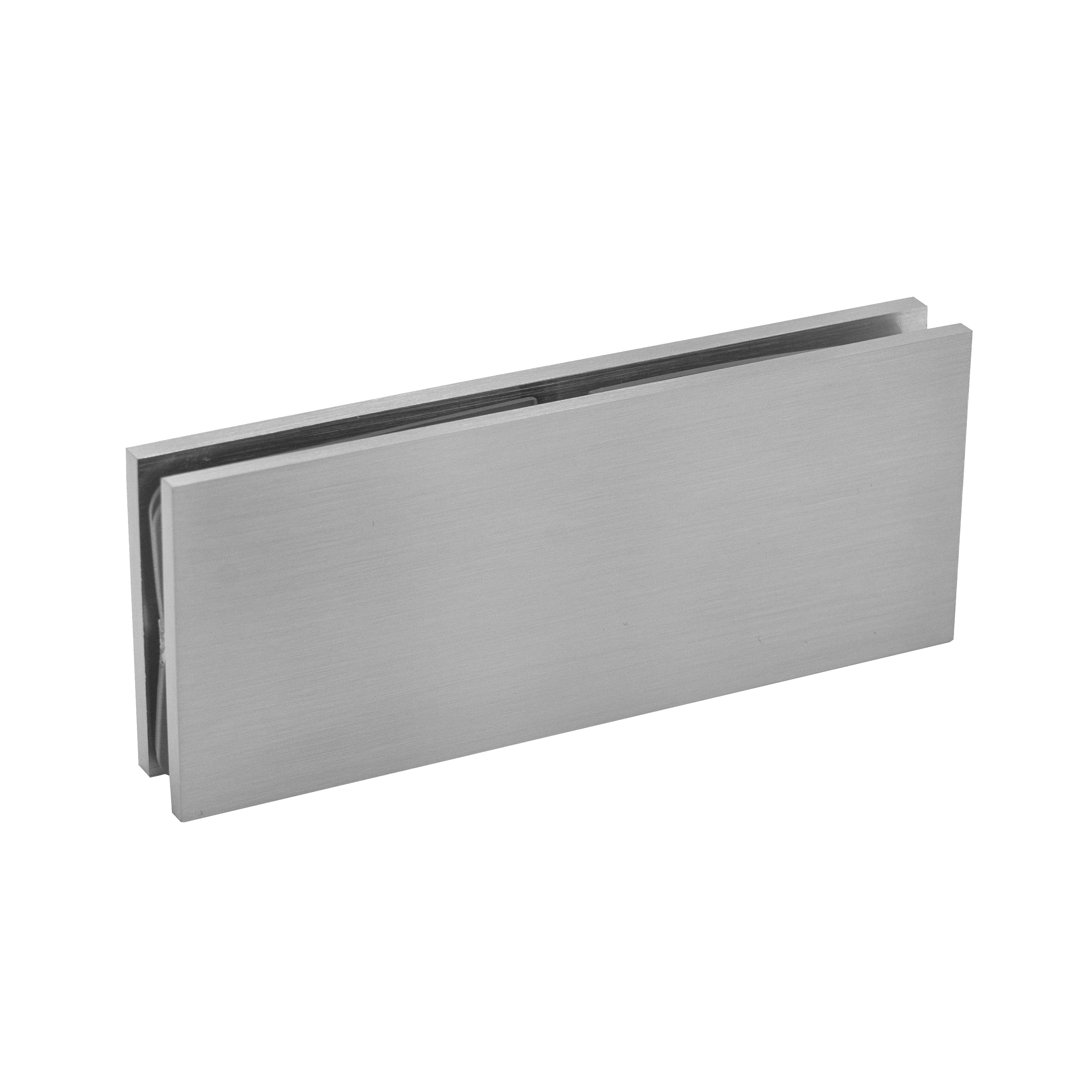 GLASS CLAMP - SQUARE 180 DEGREES - 127 X 51 MM - (SGC180)