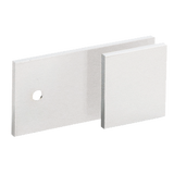 GLASS CLAMP - SQUARE Y INLINE - 98 X 48 MM - (SGC182)