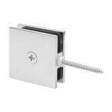 GLASS CLAMP - SQUARE WALL MOUNT - 51 X 51 MM - (SGC186)